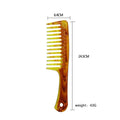 Best Selling Wide Tooth Hair Comb Plastic Hair Care Tools Anti-static Straight and Curly Hair Comb