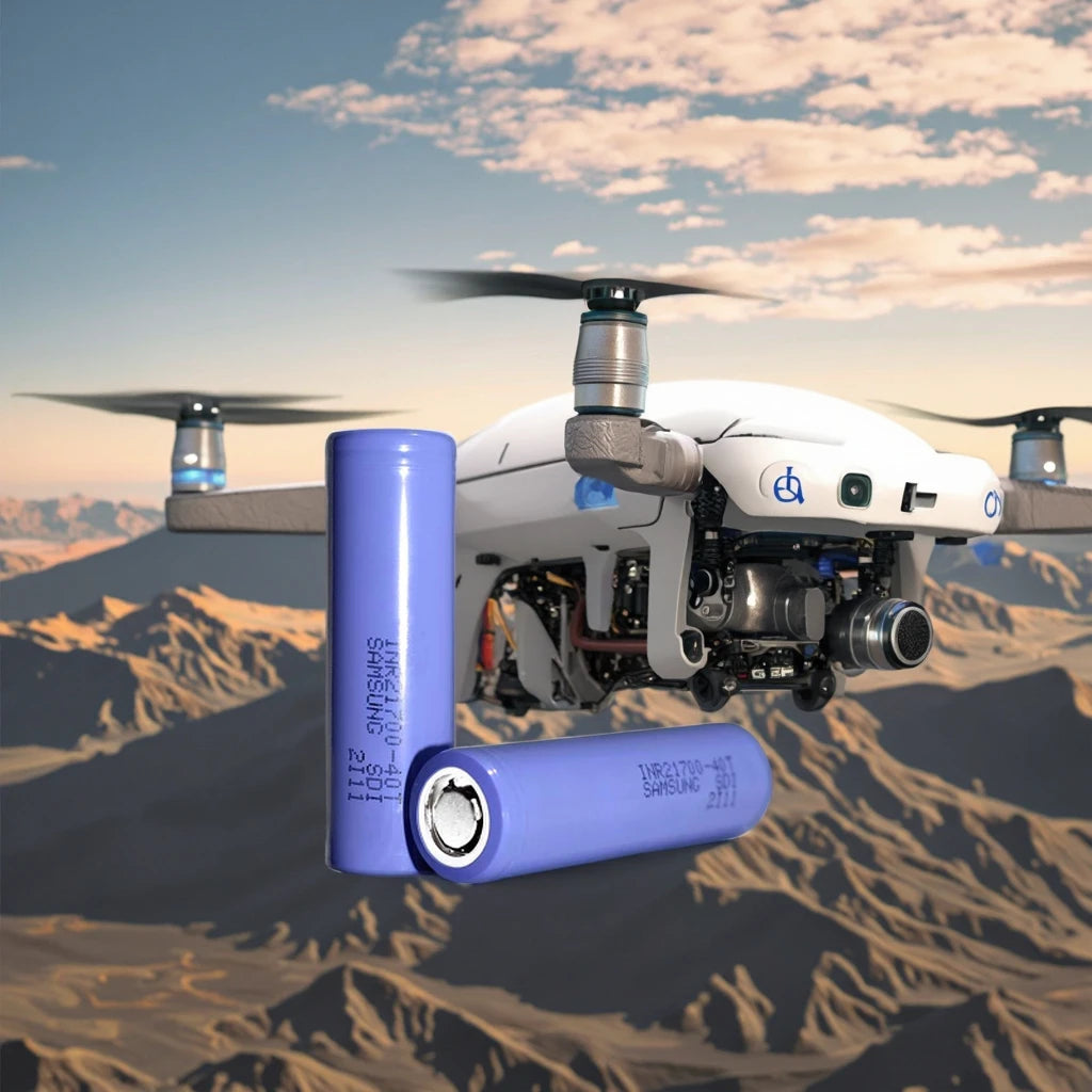 Rechargeable 21700 3.7v Ebike  Motorcycle Escooter  Drone  Lithium-ion 21700 Grade a 40T 4000mah 35A Battery
