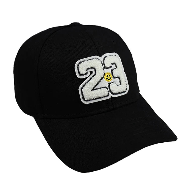 Wool Letter Patch Hat Fashion Embroidery Sports Running Baseball Cap