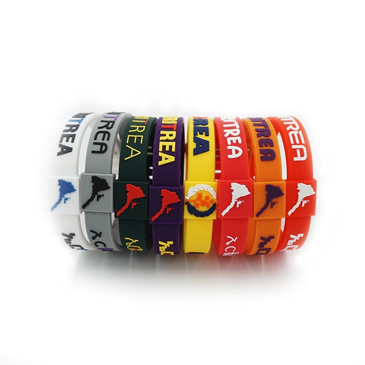Silicone Bracelet Custom logo Festival Event Promotional Sport Rubber Silicone Wrist Band Wristband Silicone Bracelets for Event