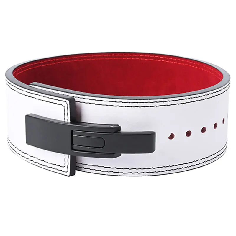 2025 Wholesale Custom Logo Fitness Back Support Squat Lever Weightlifting Powerlifting Weight Leather Lifting Gym Belt for Men