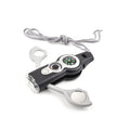 7 in 1 Multi-functional Training Survival Whistle with LED Light Magnifying Glasses Compass