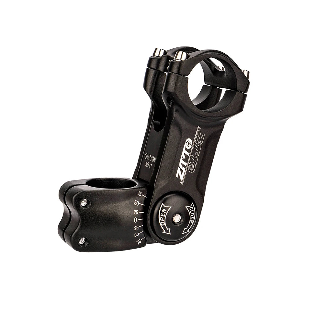 ZTTO Bicycle Stem Adjustable 70 Riser 90mm 110 Mm* 31.8mm 25.4mm Stem for 28.6mm Fork XC Mountain Road City Bike Cycling Parts