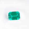 Hydrothermal Columbia Emerald 5*7mm- 9*11mm Step Emerald Cut Hydrothermal Lab Emerald Stone With Inclusions