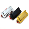 Mini 68X29MM 6 Hole Electric Guitar Humbucker Pickup Neck&Bridge Pickup for LP Guitar Black/Gold/Chrome