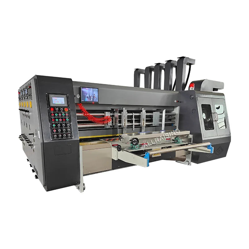 Fully Automatic Corrugated Box Making Print and Slotting Cutting Machine Printing for Sale