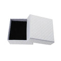 Custom logo Logo Diamond Grain Cheap Special Paper Cover Gift Ring Bracelet Necklace Earrings Custom Packaging Jewelry Box