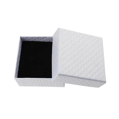 Custom logo Logo Diamond Grain Cheap Special Paper Cover Gift Ring Bracelet Necklace Earrings Custom Packaging Jewelry Box
