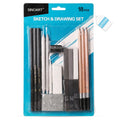 SINOART in Stock Sketch Pencil Set 18pcs Pencil Set Drawing Sketch Including 3 Charcoal Pencils