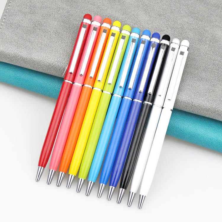 Hot Selling Goodstar 1.0mm Metal Ballpoint Pen Customizable Logo Promotional Black Ink Office School Use