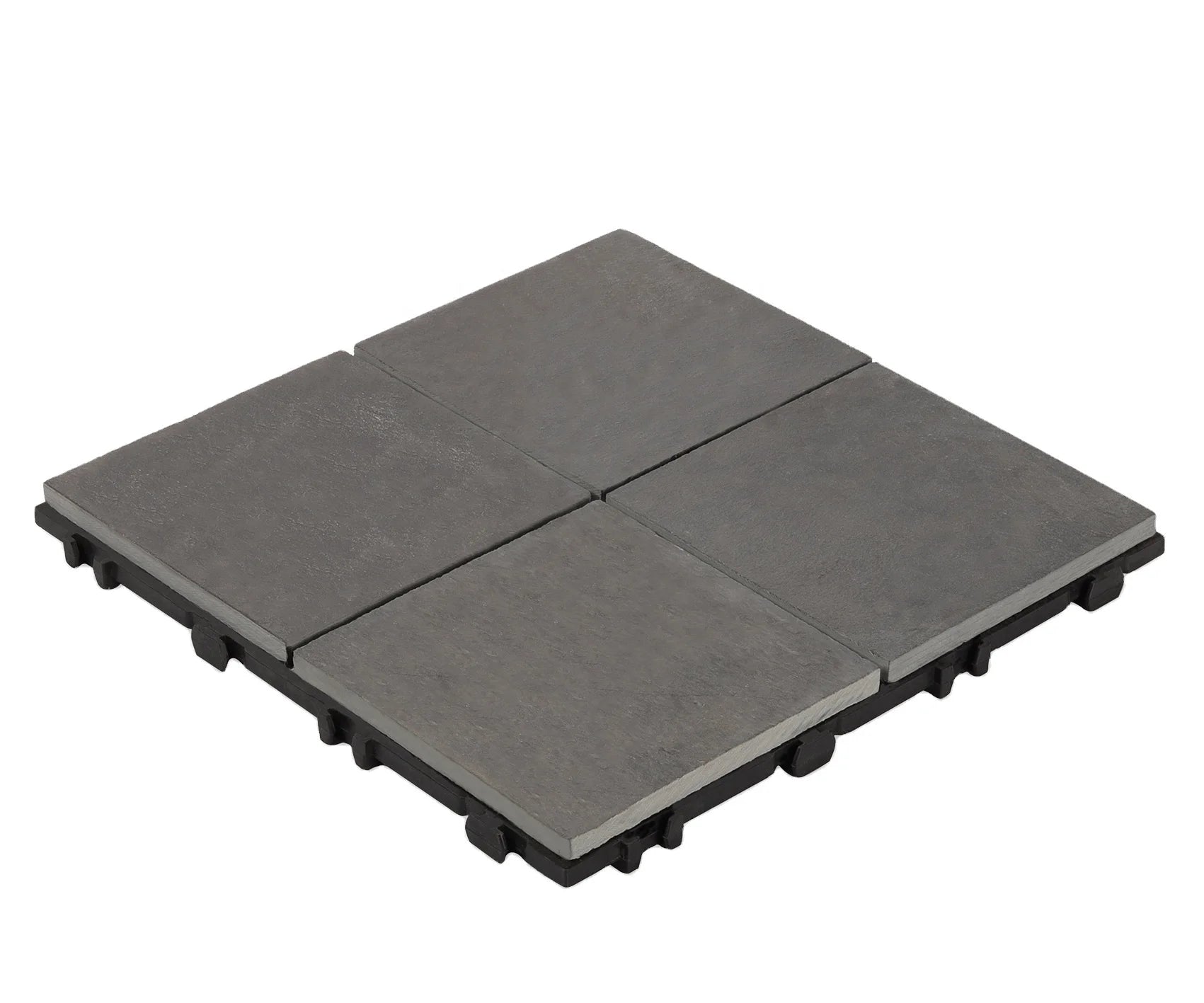 European Design Anti-Slip Stone Decking Tiles Environmental Friendly DIY Flooring Stone Tiles for Outdoor Garden Use-XF-R013