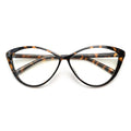 New Arriving Popular Wholesale Designer Fashion Eyeglasses Retro Thin Frame Cat Eye Optical Glasses Frame for Female