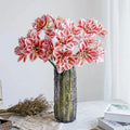Wholesale 3D Printed Real Touch PU Material Artificial tiger Lily Flower Heads for Wedding Christmas Parties  Boho Wedding Decor