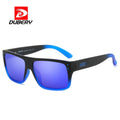 DUBERY 2025 Men's Fashion Sunglasses Vintage Designer Brand Eco-Friendly UV400 Polarized Lenses Blue Purple PC Frames Tac