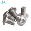 Fastener ISO 7380 Metric Round Head Passivated/Plain Stainless Steel Grade A2/A4 QLD Cap Screws CE ROHS Certified OEM ODM