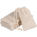 Natural Sisal Exfoliating Soap Saver Bag for Foaming and Drying Soap Bars Custom Logo Shower Soap Pouch