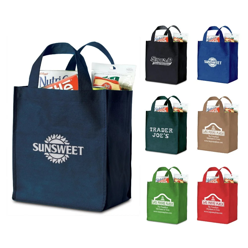 Wholesale Promotional Fashion Non-Woven Shopping Tote Bag with Custom Printed logo