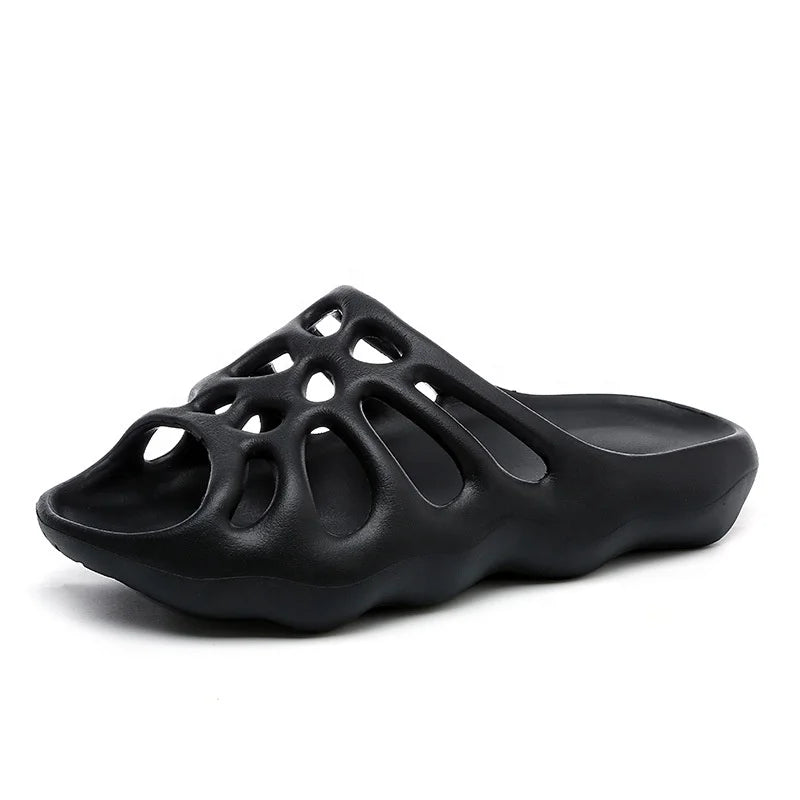 Unisex Indoor Bath Sandals Quick-Drying Summer Household for Slippers with Anti-Slip Feature for Home and Bathroom Use