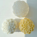 Hot Selling INS Style Flower Plaster Candle Ornaments Flower Ball Aromatherapy Candle Silicone Mold