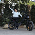 Fatbike E-Bike 48V  250w E Bike Full Suspension Fat Tire  Ebike for Sale Price VOMO X70 Electric Bicycle