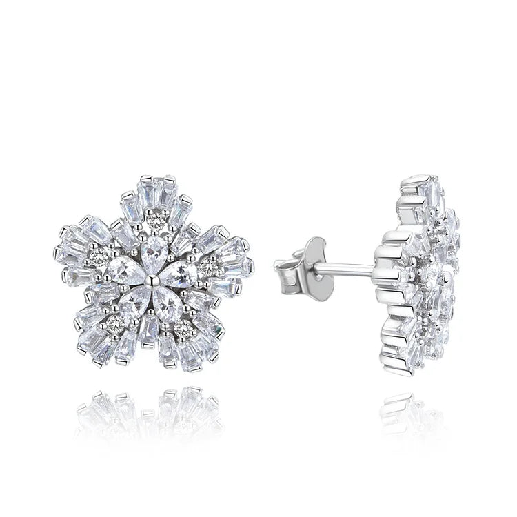 POLIVA Pisces Stud Earrings Wholesaler  2023With Zircon 925 Silver Earrings for Women Luxury Earrings Trendy