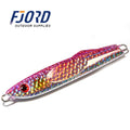 FJORD Customized Fishing Lure 180g Jig Lures Luminous Jigs Metal Lure  for Saltwater