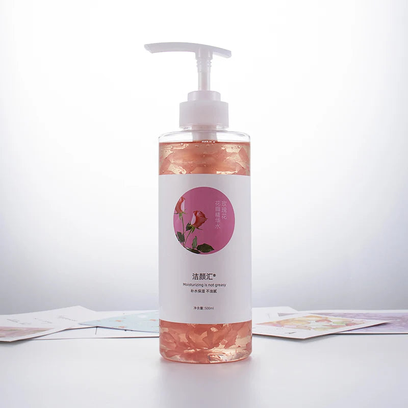 Private Label Wholesale Bulk Natural Organic Pure Rose Active Serum Facial Mist Rose Water Korean Cosmetic