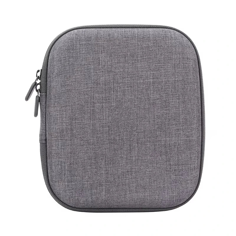 EVA & Nylon Waterproof Material Hard Carrying Case for Portable External Hard Drive Power Bank Charger USB Cable Battery Case