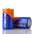 PKCELL Battery LR20 D Size Alkaline Battery 1.5V Primary Cell Non Rechargeable Battery