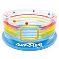 Intex 48264 Jump-O-Lene Inflatable Children Jumping Bounce Transparent Ring Toys