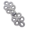 Fashion Handmade Chinese Knot Buttons for Children's Dresses Cloth Material Washable Mesh Decoration Tailor Use Trimming