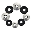 304 Stainless Steel Dust-Proof Waterproof Ring Shim Rubber Seal Conjoined Gasket EPDM Composite Washers GB Standard Plain Finish