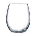 Wholesale Eggnog Red Wine Glass 470ml Crystal Wine Glass Tumbler Custom Logo 16oz Stemless Wine Glasses