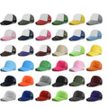Vintage Snapback Plain 5-Panel Sporty Baseball Cap Fitted Sports Truck Hat Custom Logo Polyester/Cotton Canvas for Men