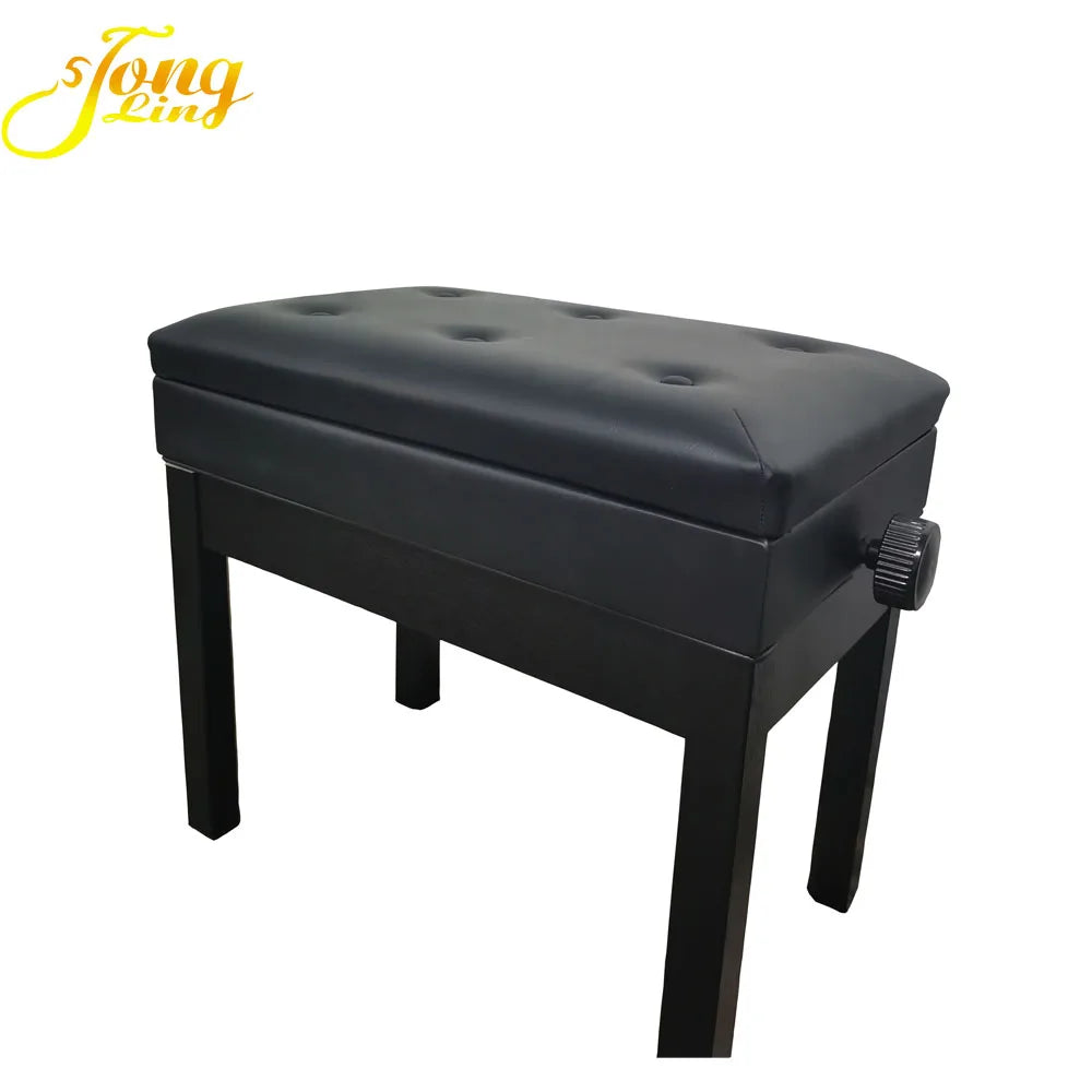 Piano Bench With Height Adjustable Keyboard Bench Stool
