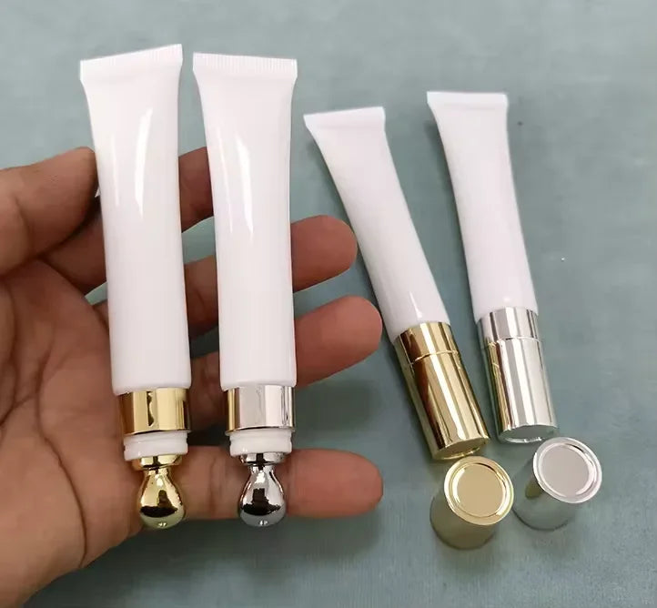 Custom Logo OEM/ODM 10ml 15ml 20ml PE Plastic Cosmetic Packaging Empty Lip Gloss Lipstick Lipbalm Lip Scrub Squeeze Tube