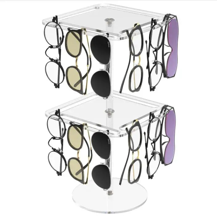 Factory Custom Rotating Sunglasses Acrylic Display