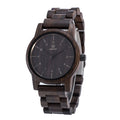 Nature Wood Women Handmade Wooden Business Antique Fashion Quartz 40mm Dial 9mm Case Thickness 20mm Band Watch