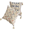 New style clustered linen Boho style pillow Bohemian pillow cushion luxury sofa bedroom decoration Boho geometric cushion