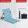 Adjustable Reclining Camping Chair Foldable Backrest Outdoor Chair Ultra Compact Lightweight Portable Fishing Beach Chair Custom