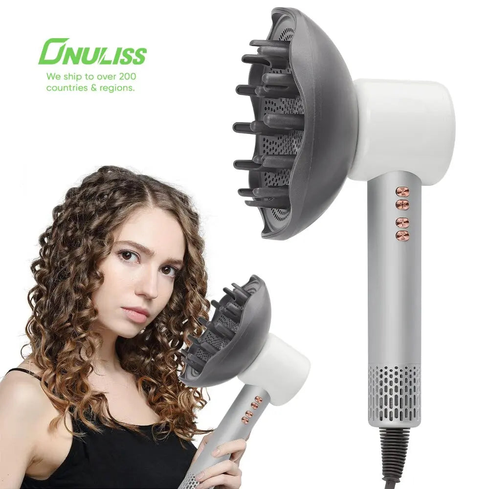 Best Selling 2000W High Speed Hair Dryer Low Noise Professional Hair Dryer Negative Ion Blow Dryer Hair Brush Hairdryer Salon
