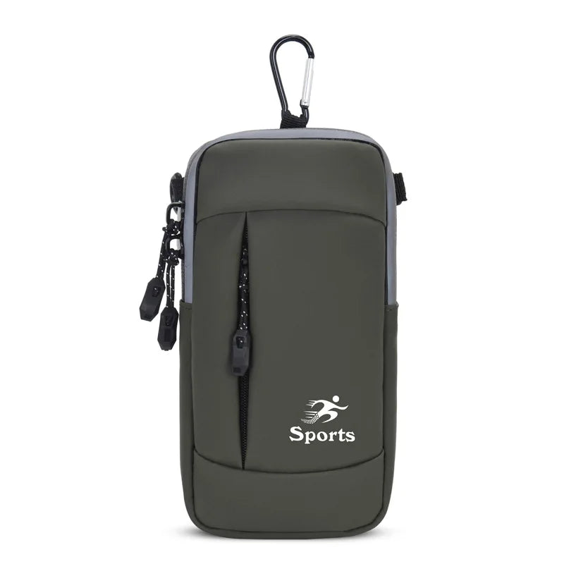 Arm Band Bag Portable Wrist Pouch Holder Armband Cell Phone Case Running Mobile Phone Bags Shoulder Crossbody Bag for Men