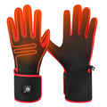 Winter Warm Sport Stock Touchscreen Typing  Breathable 7.4V Rechargeable Battery Heated Work Thin Electric Heated Gloves Liner