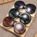 SKYWAY Trendy Multicolor Big Round Frame Sun Glasses Fashion Women Sunglasses