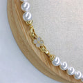 C169 925 Sterling Silver 18K Gold Plated Pearl Clasp for Jewelry Wholesale Metal Cord Ends Clasp Necklace or Bracelet Clasp