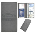 Custom Vehicle Accessories License Registration Document Book Cover Car Registration and Insurance Holder with Magnetic Closure