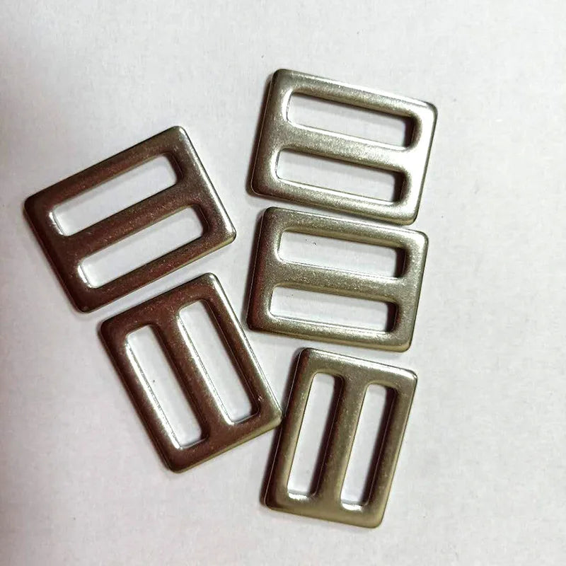 HZ Adjustable Luggage and Pet Hardware Metal Crafts Product Stainless Steel Japanese Buckle Metal Handicraft