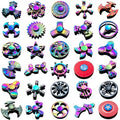 Wholesale Hot Sale Anti Stress Toy Metal Alloy Material Hand Spinner Fidget Toy New Dazzling Finger Tip Gyro With Metal Gift Box