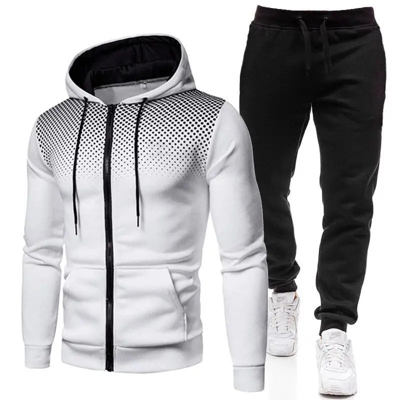 Wholesale OEM Fleece Men's Casual Wear and Gym Latest Design Men Tracksuit With Long Sleeve Running Jogging Athletic Sport Set