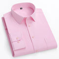 Soft Breathable Cotton Polyester Long Sleeve Button up Collar Casual Plus Size Personalised Men Dress Shirts